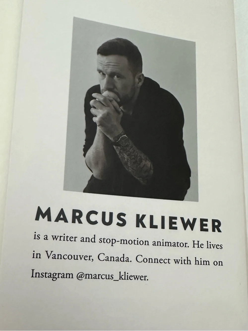 We Used To Live Here by Marcus Kliewer Mystery Thriller Horror Hardcover Book
